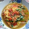 Telur ceplok bumbu asam pedas