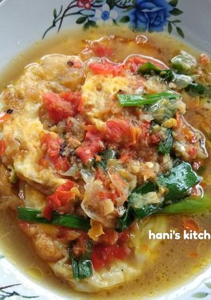Foto resep Telur ceplok bumbu asam pedas