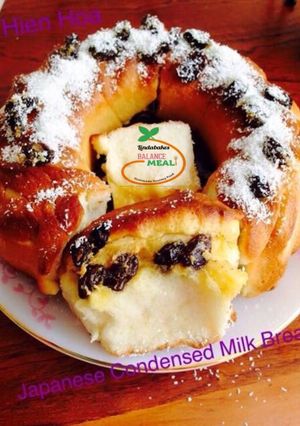 Hình của món Bánh mỳ bơ sữa kiểu Nhật (Japannese Condensed Milk Bread).