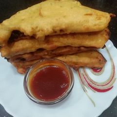 Wheat Bread ka Pakoda A picture of Wheat Bread ka Pakoda.
