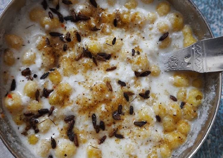 Step-by-Step Guide to Prepare Homemade Boondi raita