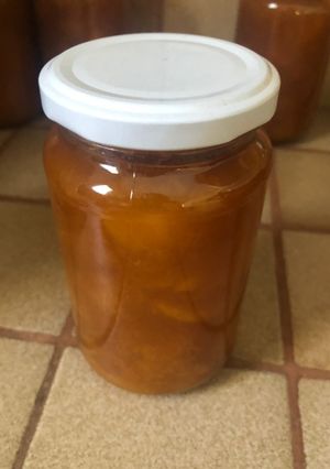 Une photo de Confiture de pêche