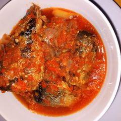 Nigeria Rice Fish Stew A picture of Nigeria Rice Fish Stew.