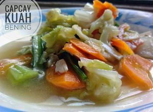 Foto resep Capcay Kuah Bening Segerrr