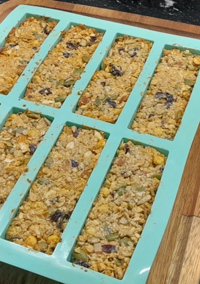 Una foto de Barritas de cereales caseras