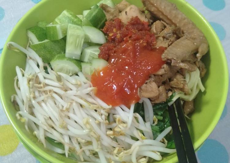 Resep Mie ayam home made, super enak dan bahan sederhana Anti Gagal