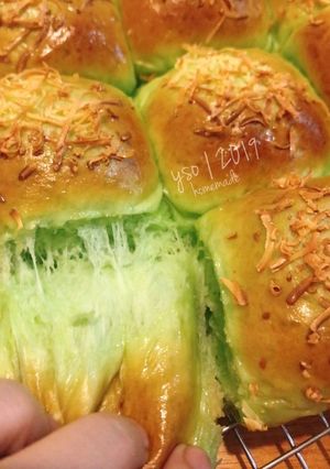 Foto resep Pandan Soft Bread (Roti Sobek Pandan, lembut wangii)
