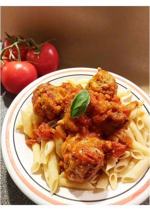 Une photo de Boulettes sauce tomate
