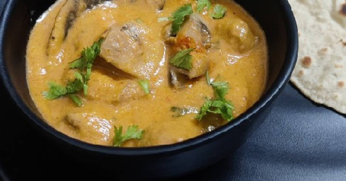 Butter Mushroom Masala Recipe by Nikita Choithani Cookpad