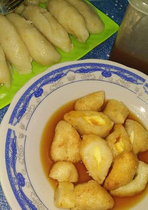 Foto resep Pempek dos ebi kering isi telor