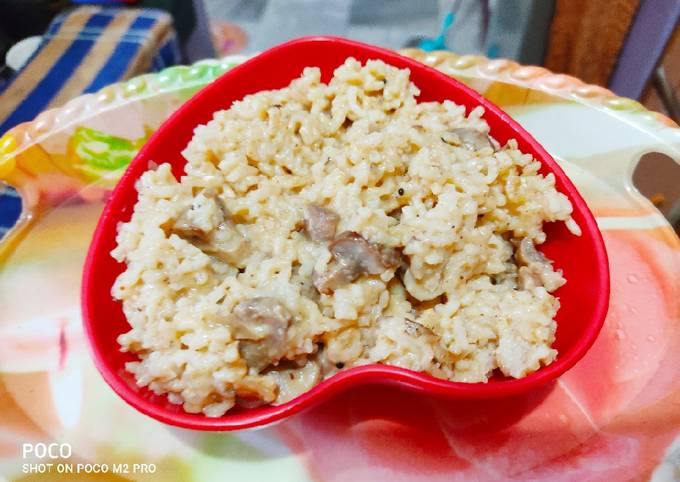 Creamy Mushroom Risotto