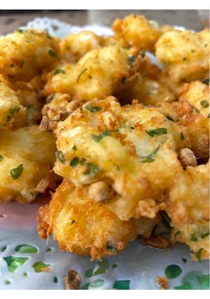 Una foto de Buñuelos de bacalao