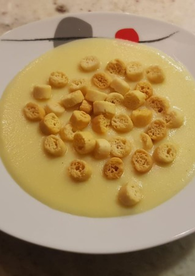 Una foto de Crema de calabacín