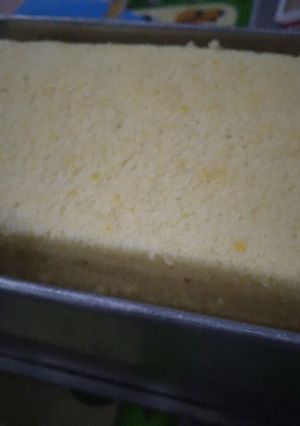 Foto resep Bolu jagung manis.