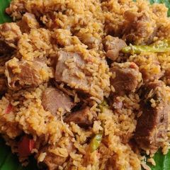 A picture of Mutton Biriyani.