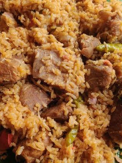 A picture of Mutton Biriyani.