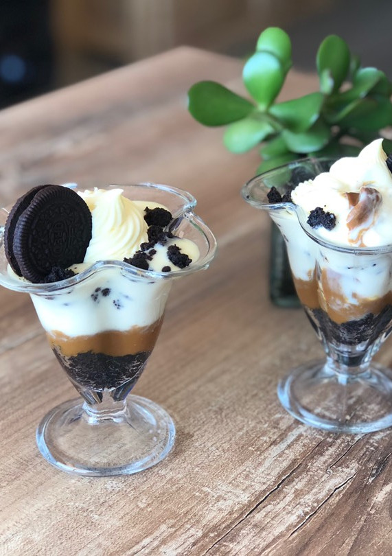 Una foto de Copa oreo
