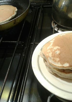 Una foto de Panqueques de bananas (pancakes)