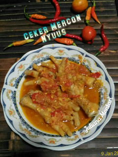 Foto resep Ceker Mercon Nyuus