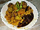 Chal Potol (Rice with pointed gourd)