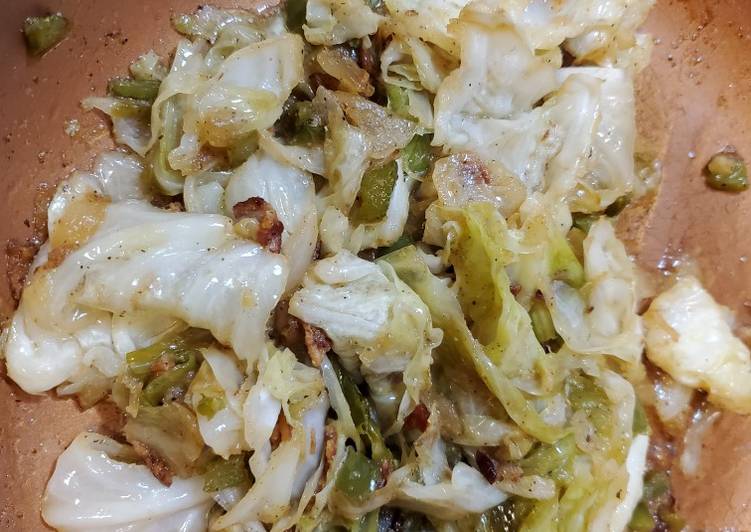 Simple Way to Make Homemade Fried Cabbages