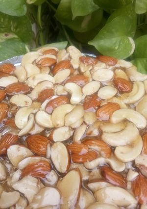 A picture of Dryfruit chikki.