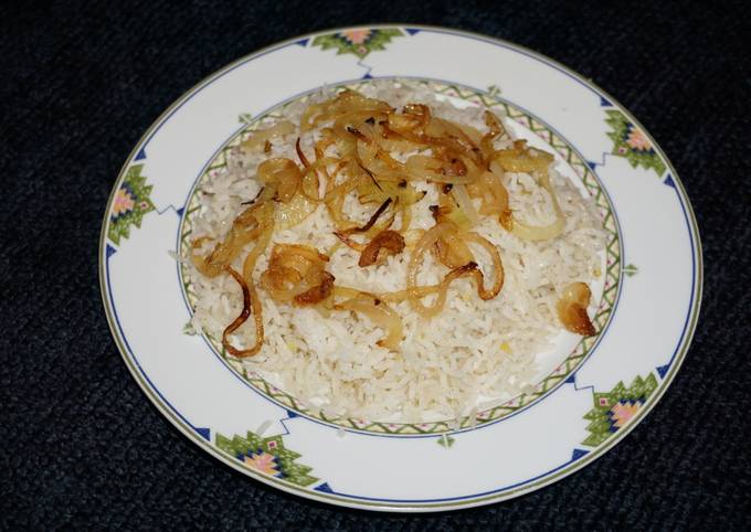 PULAO. (FRIED BASMATI RICE). JON STYLE