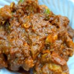 A picture of Mutton kasha.