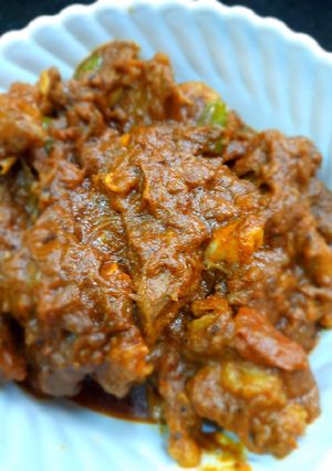 A picture of Mutton kasha.