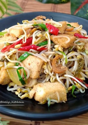 Foto resep "Toge Tahu Sayur Asin"