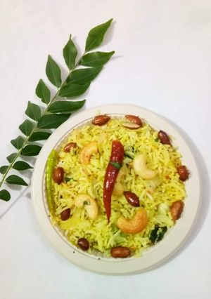 A picture of Lemon Rice.