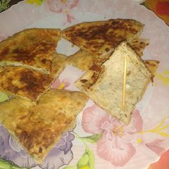 A picture of Egg paratha.