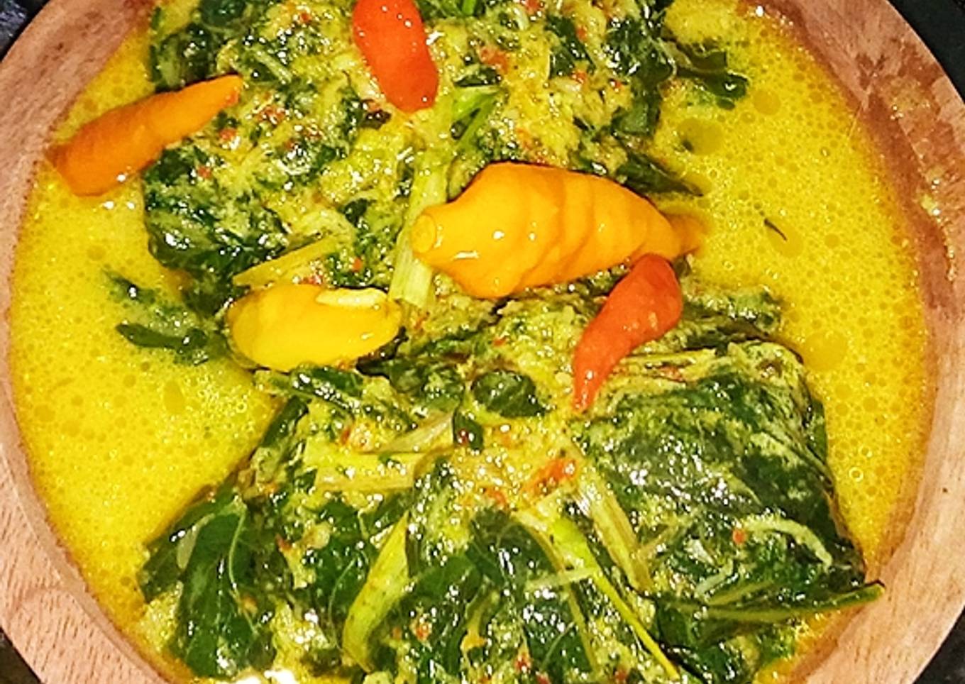 Buntil Daun Singkong