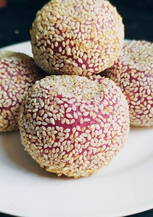 Foto resep Onde onde ubi ungu