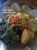 Tipat Kuah Ayam Betutu
