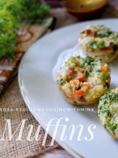 Foto resep Egg Muffins (Putih Telur)