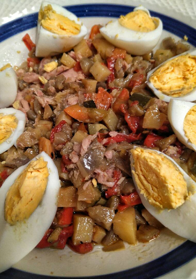 Una foto de Fritada de verduras