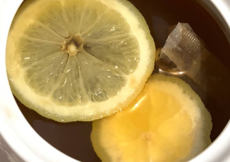makanan Honey Lemon Tea Jadi, Enak Banget