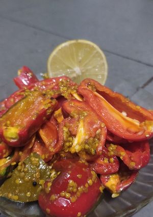 રાયતા મરચાં(Pickle Chilli Recipe in Gujarati) રેસીપી મુખ્ય ફોટો