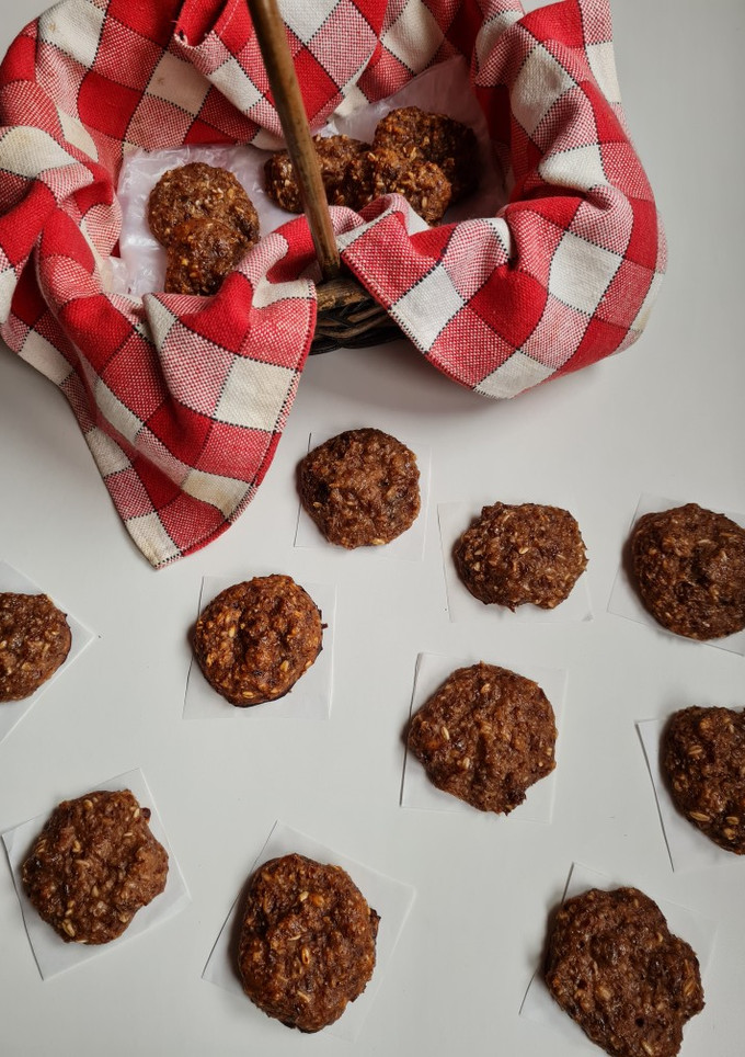 Una foto de Galletas de "gachas" sin azúcares agregados 🍇