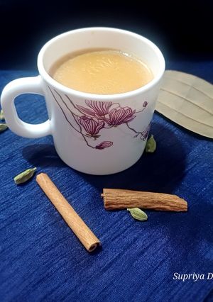 A picture of Ashwagandha masala tea.
