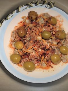 Una foto de Berberechos y su salsa