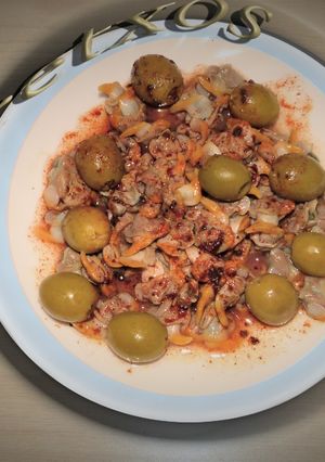 Una foto de Berberechos y su salsa