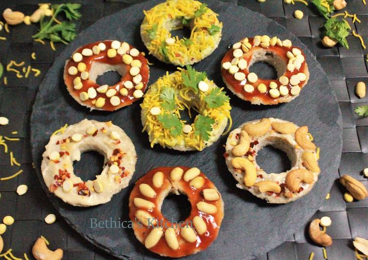Recipe of Award-winning Oats Idli Doughnuts