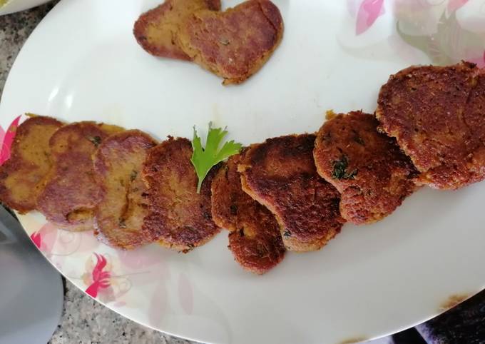 ❤️Shaped shaami kabab