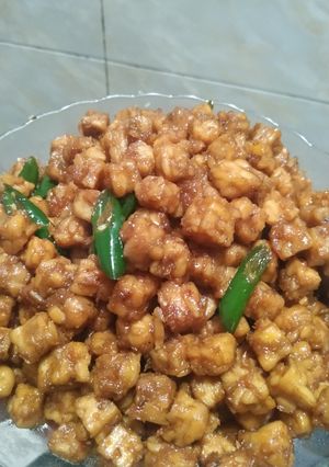 Foto resep Tempe Orek Cabai Hijau