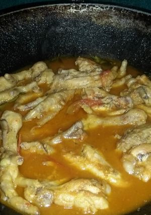 Foto resep Ceker dan sayap ayam pedas manis