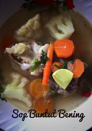 Foto resep Sop buntut bening