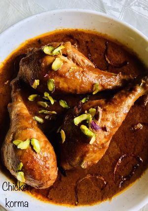 A picture of Chicken korma.