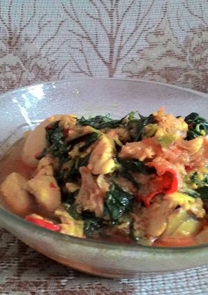 Foto resep Ayam kemangi bumbu rujak